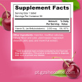 Suplemento de vitamina B12 comprimidos de vitamina B12 com sabor de cereja